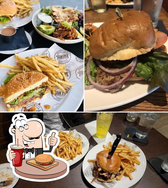 The Fix Burger Bar, 108 Grove St in Worcester Restaurant menu and reviews
