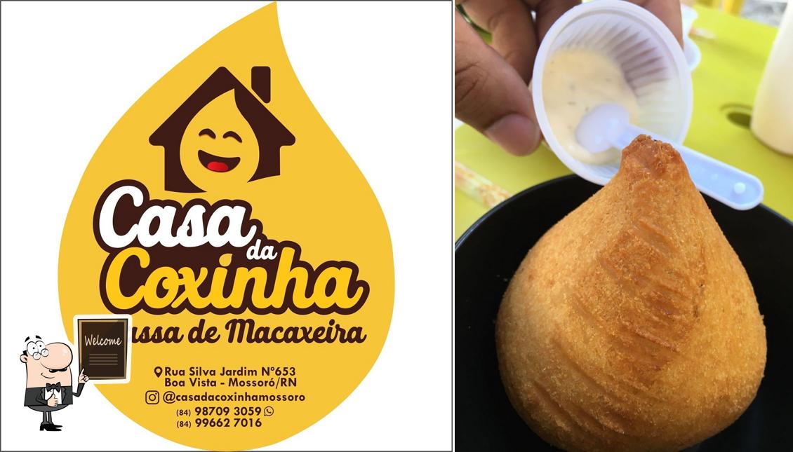Взгляните на изображение кафе "Casa da Coxinha"