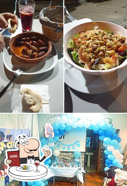 Las imágenes de comida y cumpleaños en Dublin Cafe Bar