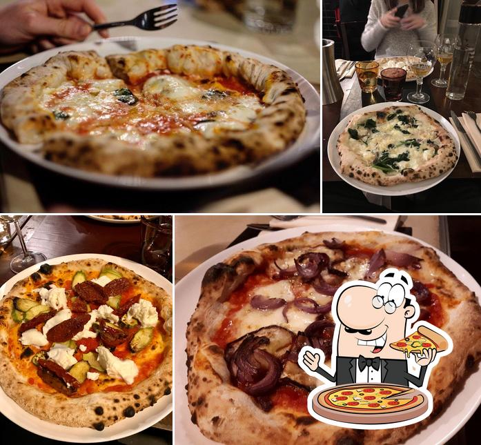 Essayez des pizzas à Cucineria La Mattonaia