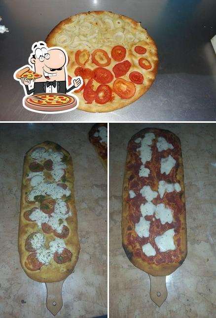 Essayez des pizzas à Focacce.Ria