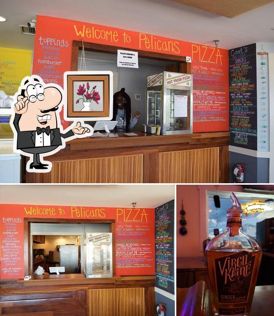 Pelicans Pizza & Ice Cream in Edisto Beach Restaurant menu and reviews