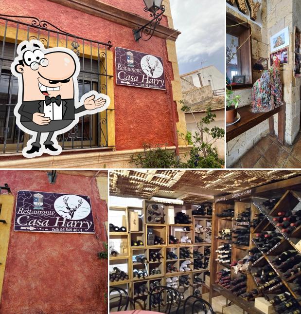 Restaurante Casa Harry, C. Cervantes, 8 in Sant Felip Neri Spanish