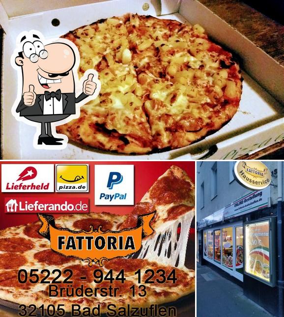 Здесь можно посмотреть изображение пиццерии "Fattoria Pizza Hausservice Bad Salzuflen"