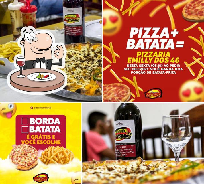 Comida em Pizzaria Emilly Dos 46camacari