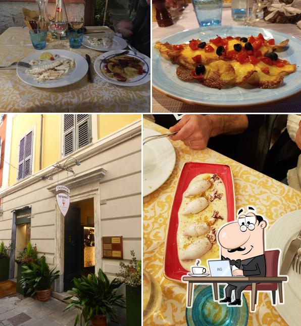 Dai un'occhiata agli interni di Taverna L'Inferno Sarzana