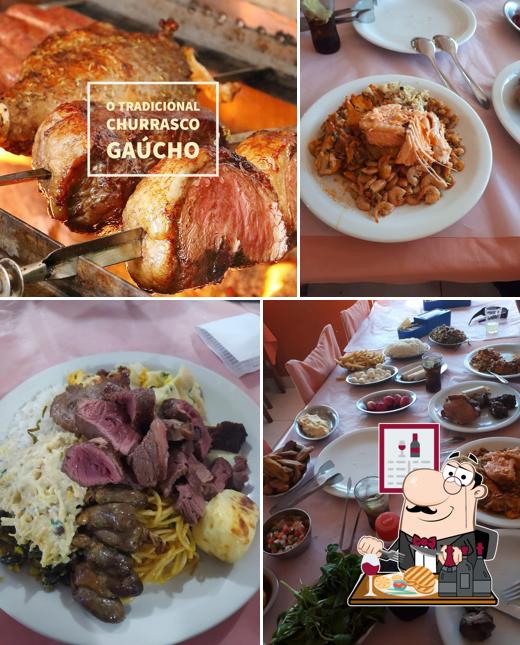 Prove refeições de carne no Churrascaria Chimarrão