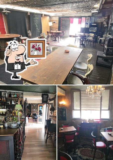 Gli interni di Osteria Da Miky