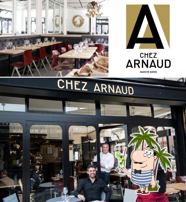 Voici une photo de Café Restaurant Chez Arnaud