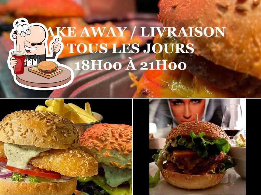 Tómate una hamburguesa en Brasserie-Restaurant Toussaint's