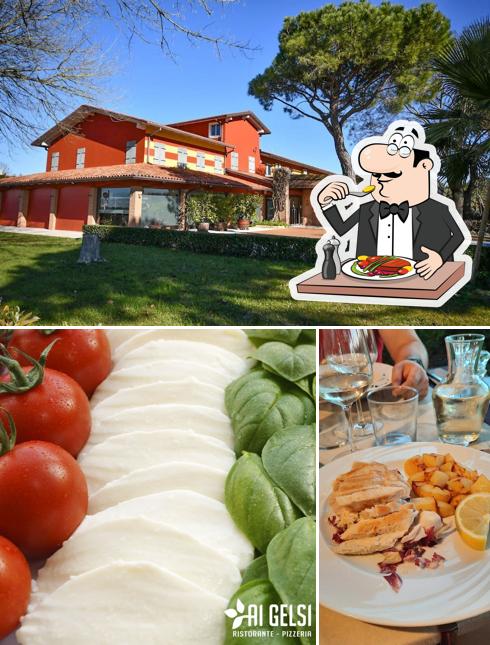 La immagine della cibo e esterno di Ai Gelsi