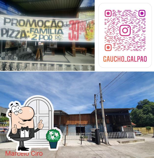 O exterior do Galpão Do Gaúcho
