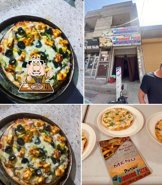 Get pizza at Punjabi diamond pizza