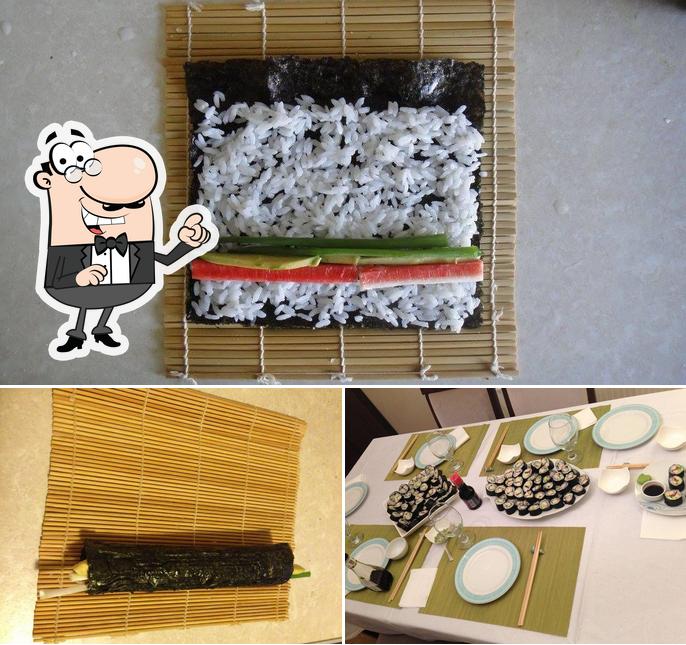 Estas son las fotografías donde puedes ver interior y comida en Sushi Sensei