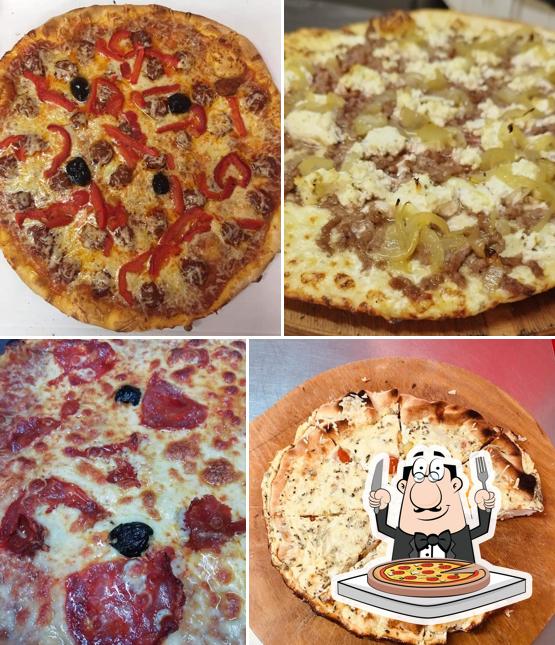 Choisissez de nombreux genres de pizzas