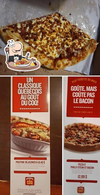 Choisissez des pizzas à Le Coq Rôti