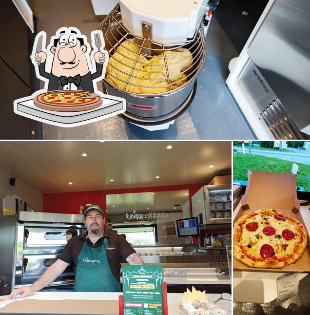 Choisissez des pizzas à Kiosque a pizzas-morestel