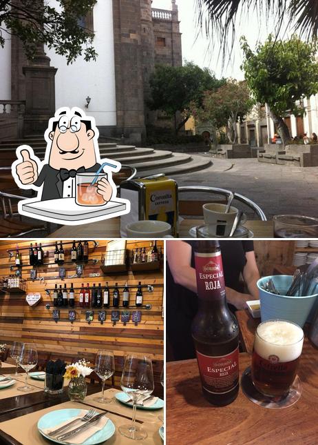 Las fotos de bebida y interior en La Taberna de El Monje