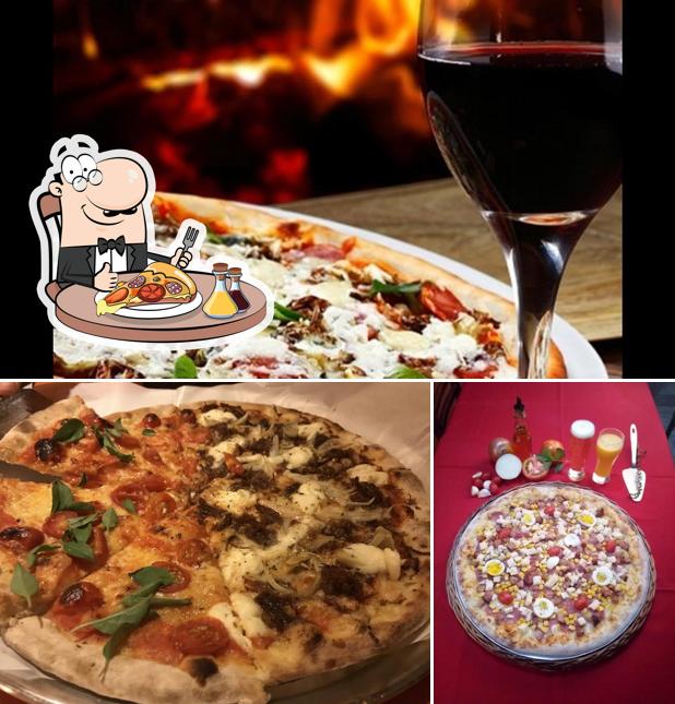 Prueba una pizza en Premier Hamburgueria e Pizza Bar