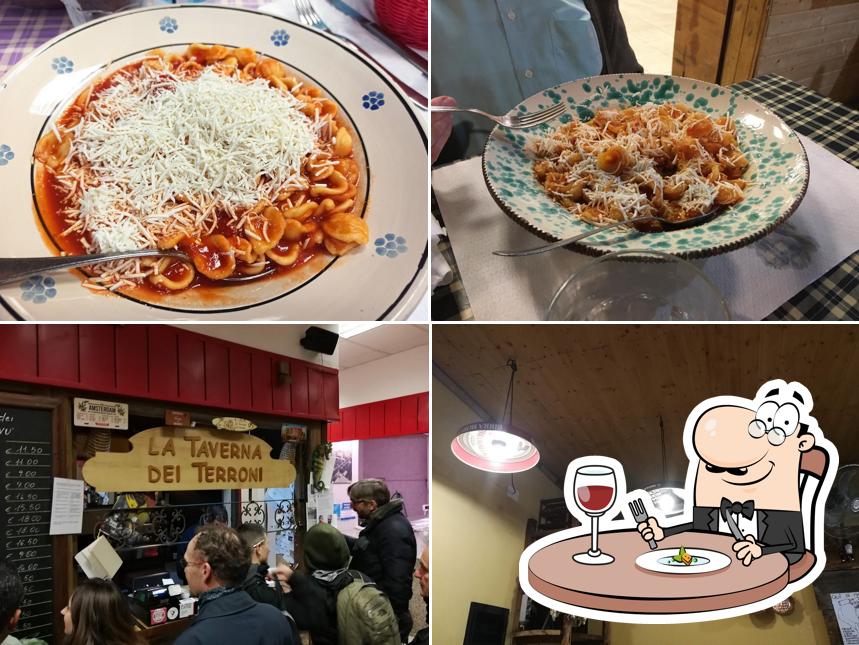 Platti al Taverna dei terroni
