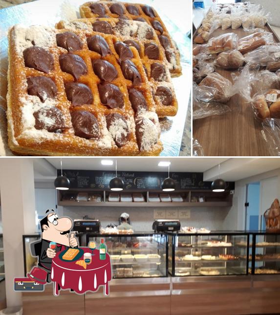 Waffles em Padaria Barbieri