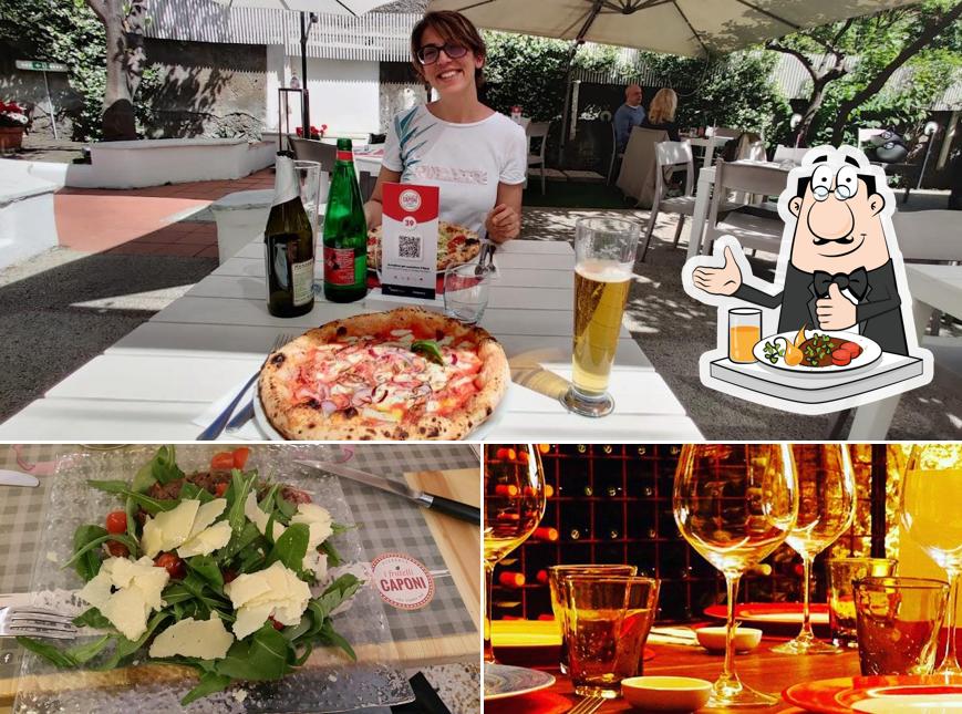 Platti al Casa Caponi, pizzeria con cucina