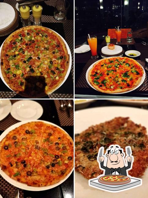 At Fratelli Fresh - Renaissance Hotel, you can try pizza