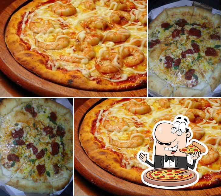 Peça pizza no PizzaKing