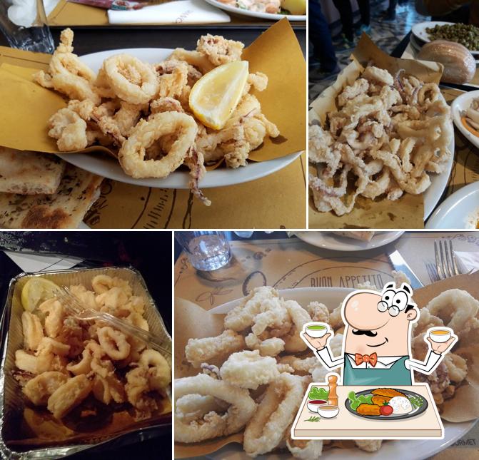 Calamari fritti al Gran Caffè Egidio