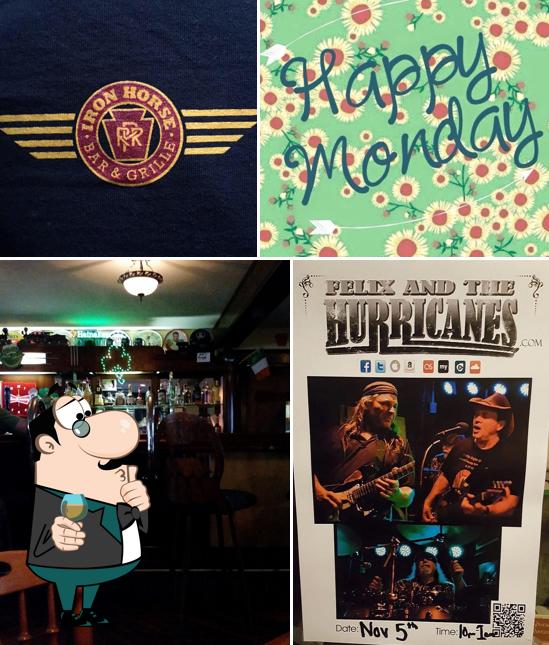 Iron Horse Bar & Grille in Gallitzin Restaurant menu and reviews