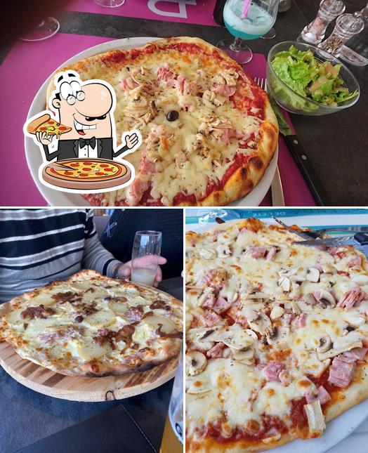 Get pizza at BWF Beer Wine Food