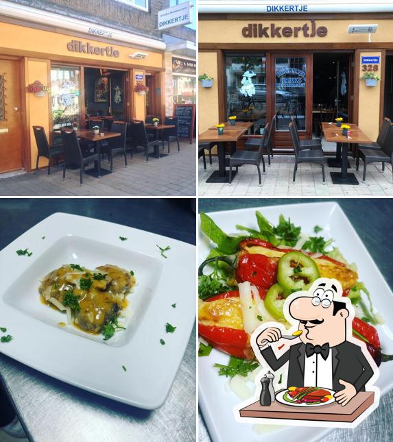 Nourriture à Restaurant Dikkertje