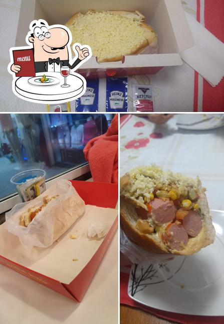 Comida em Dog do Chef Canas