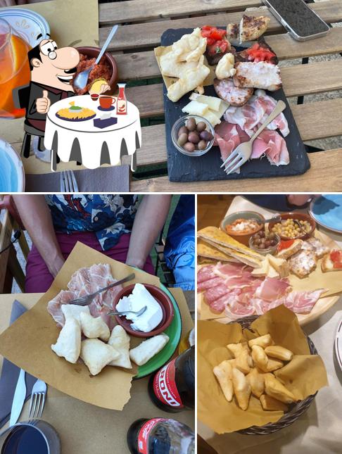 Piatto di formaggi al Ristorante Barbagianni