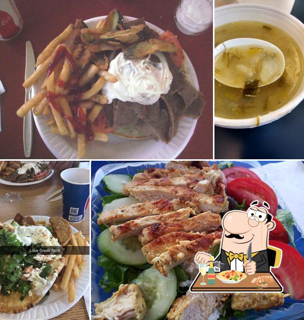 Santorini Grill in Berryville Restaurant menu and reviews
