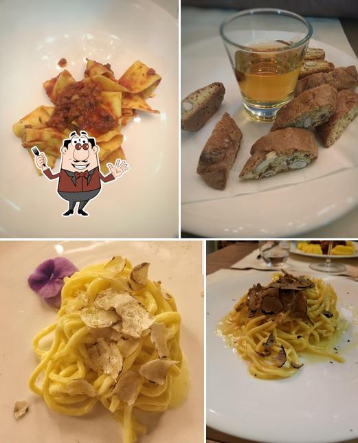 Cibo al Osteria Del Pavone