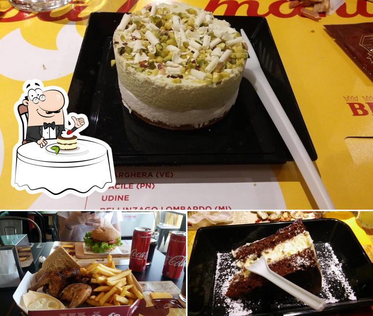 Befed Brew Pub Sacile serve un'ampia selezione di dolci