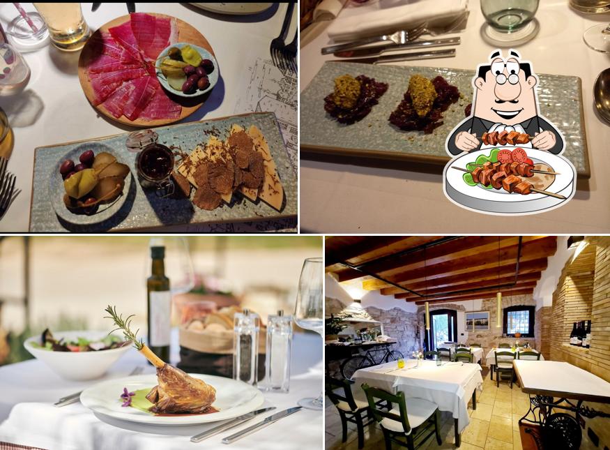 Platti al Restaurant La Parenzana