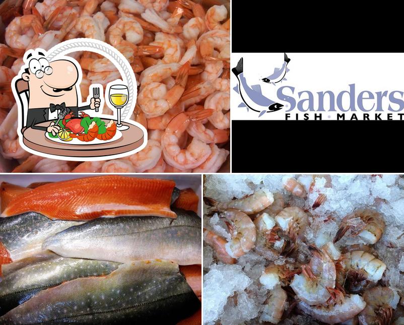 Sanders Fish Market in Portsmouth Restaurant menu and reviews