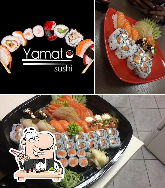 Experimente diversas opções de sushi