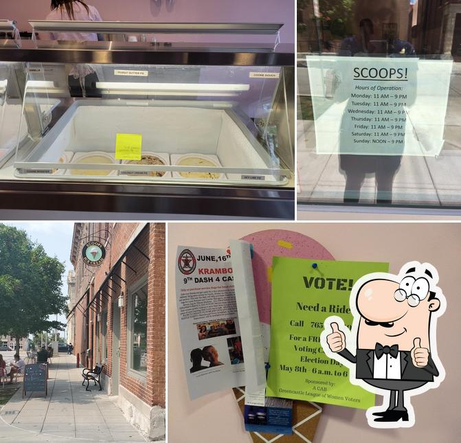 Scoops Ice Cream Parlor in Greencastle Restaurant menu and reviews
