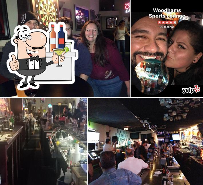 Woodhams Sports Lounge in Santa Clara Restaurant menu and reviews
