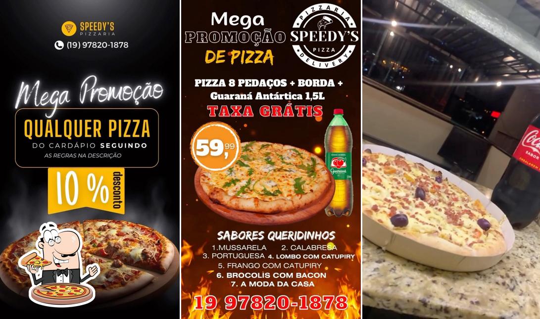 A speedy pizza, vous pouvez profiter des pizzas