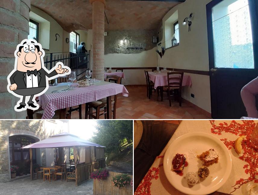 La foto della interni e cibo di Agriturismo Cà di N