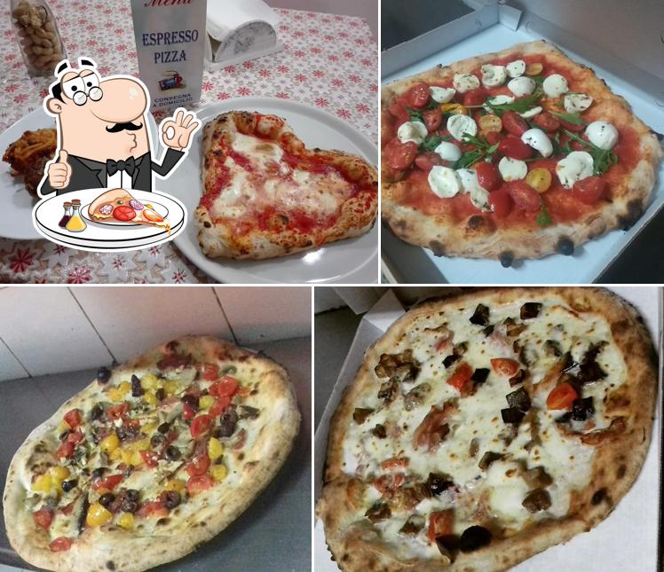 Pide distintos formatos de pizza