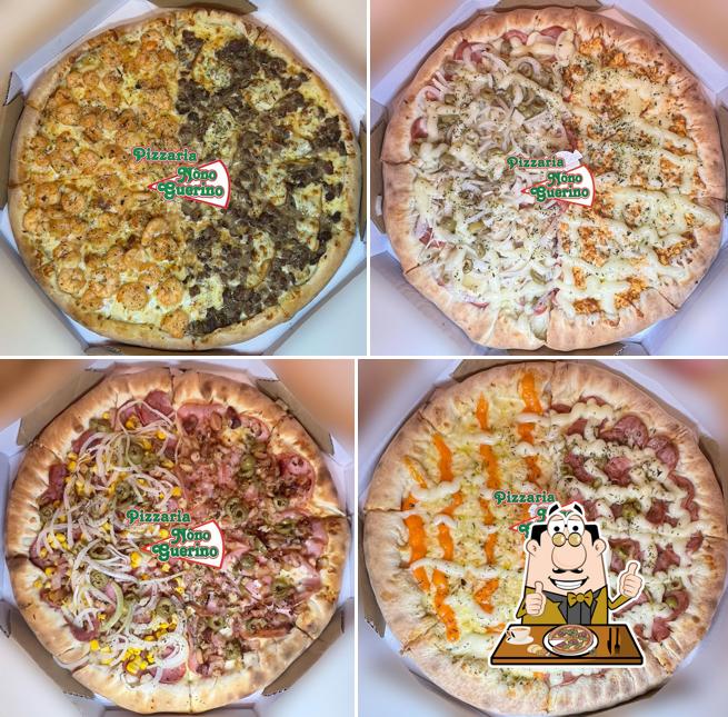 No Pizzaria Nôno Guerino, você pode provar pizza