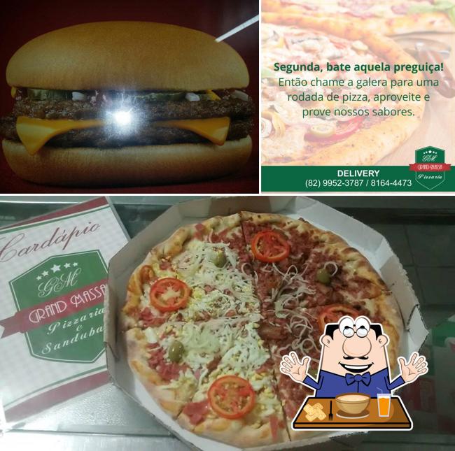 Comida em Grand Massa Pizzaria