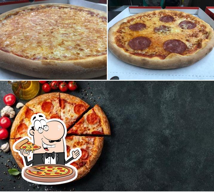 Get pizza at Pizzeria Casper