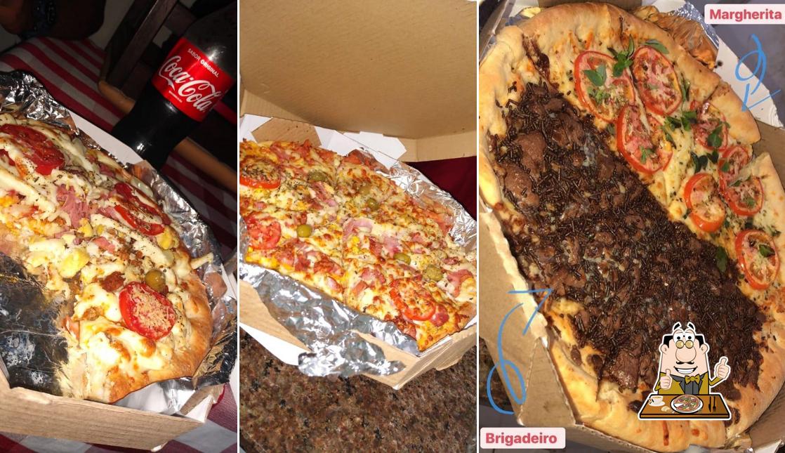 Experimente pizza no Caramba's Pizzaria