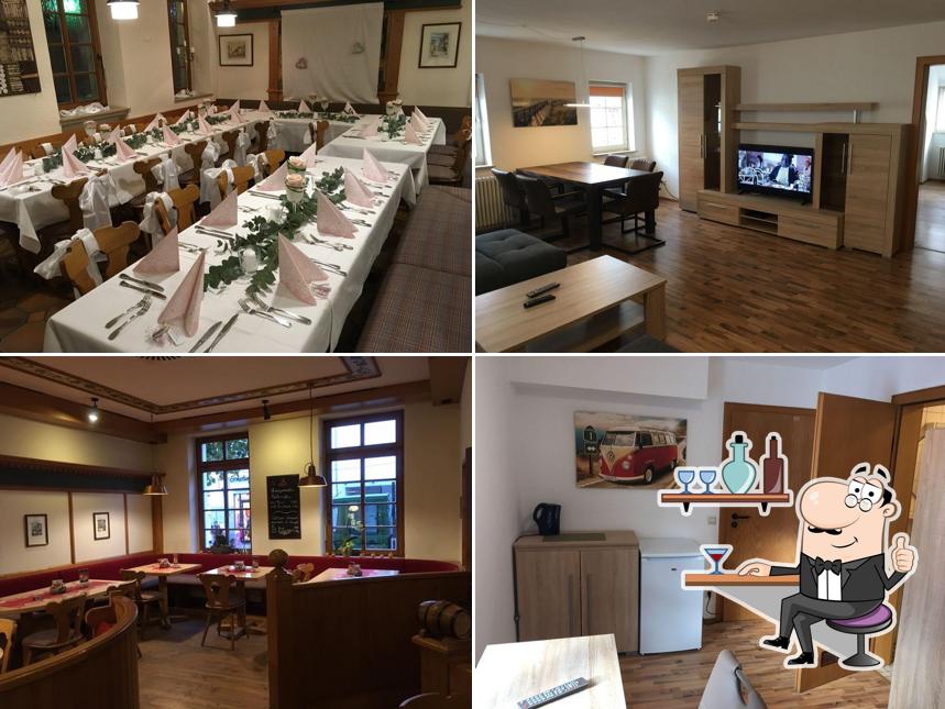Installez-vous à l'une des tables de Restaurant Engel